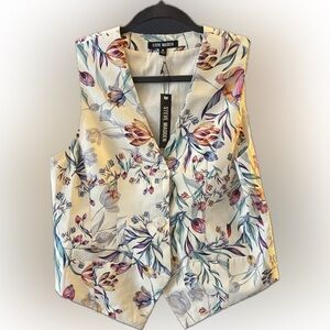 NWT - Steve Madden - Floral Vest
